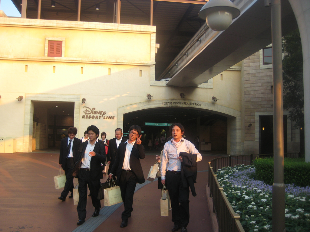 Salarymen Come to Disneyland