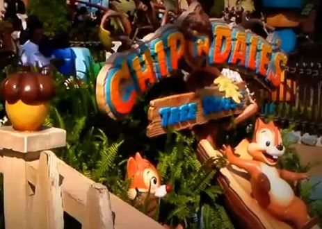 Chip n' Dales Treehouse @ Tokyo Disneyland