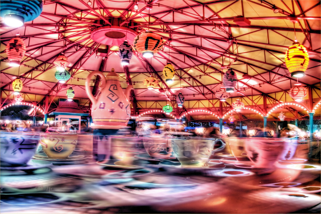 Alice's Tea Party at Tokyo Disney