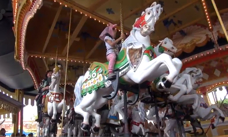 Castle Carrousel in Tokyo Disneyland