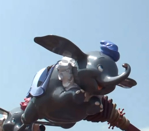 Dumbo the Flying Elephant at Tokyo Disneyland