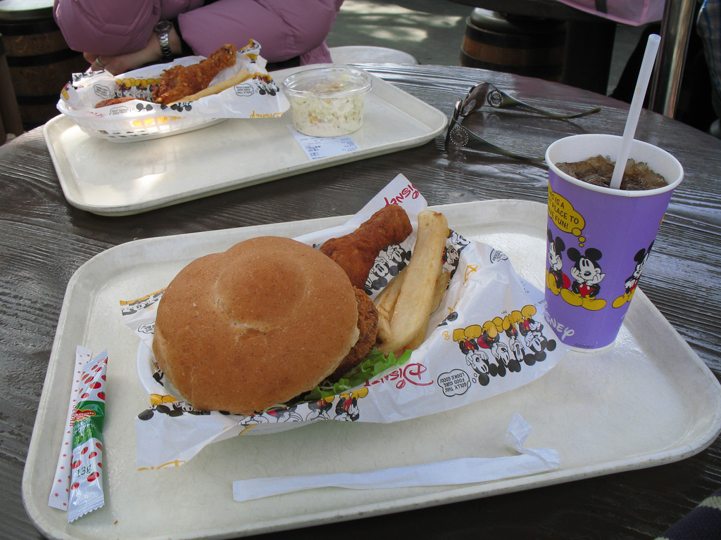 Lunch at Disneyland