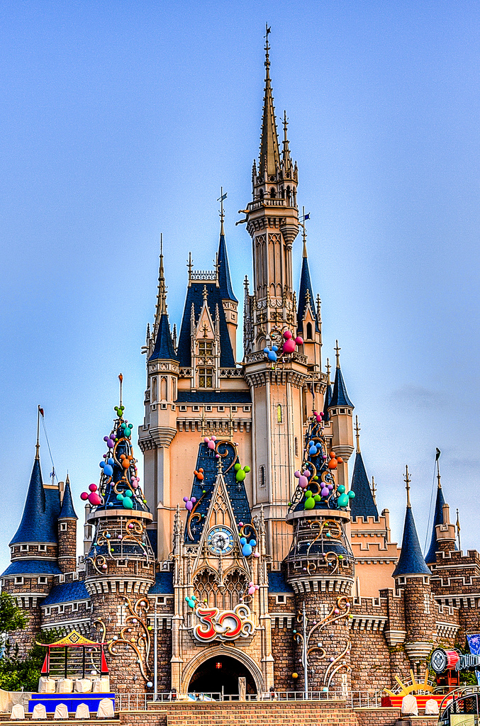 Cinderella's Castle @ Tokyo Disneyland