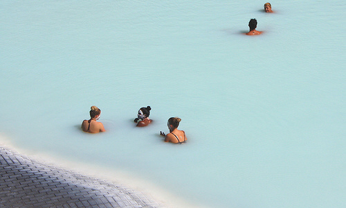 Take a dip in Iceland's steaming Blue Lagoon (Christine Zenino)