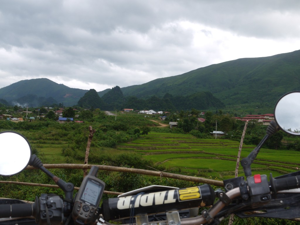 Motorcycle tour through Laos Motolao