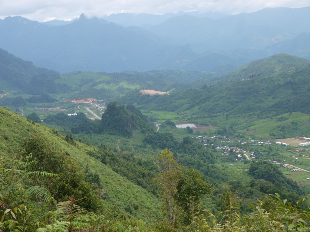 Long Cheng Airstrip Laos on a motorbike tour