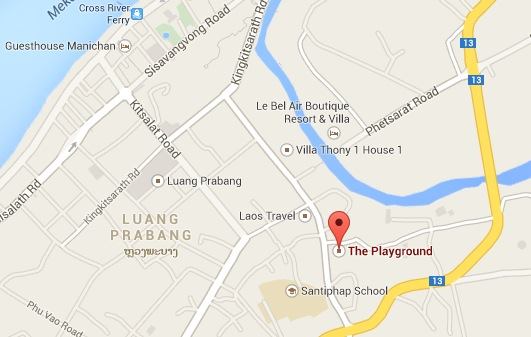 Luang Prabang Playground Map