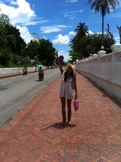 Luang Prabang Laos Blue Sky