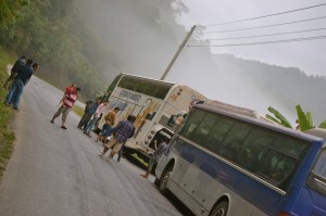 VIP bus travel Laos Vientiane to Luang Prabang