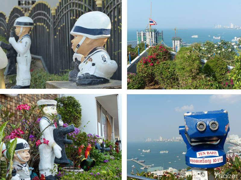 Pattaya viewpoint and monument to Father of the Thai Navy