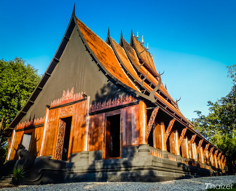 main hall at Baan Dam