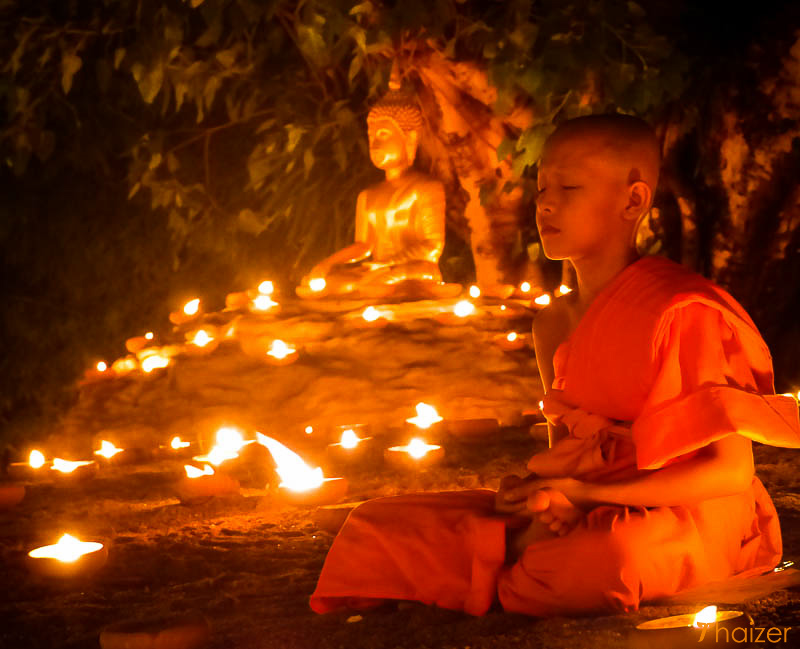 Asahna Bucha Day in Thailand