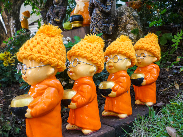 The mini-monks of Doi Suthep, Chiang Mai