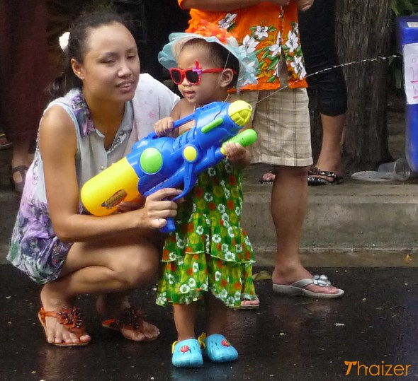 Songkran water gun