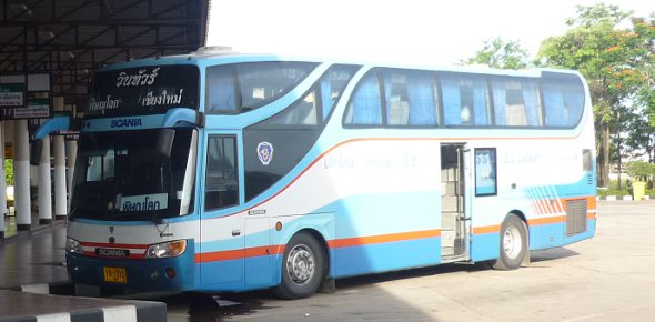Win Tour bus Chiang Mai to Sukhothai