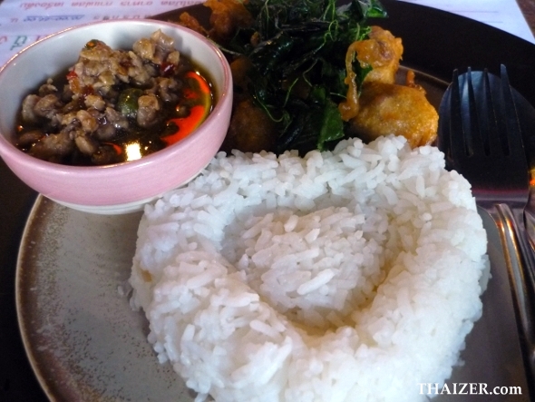 rice is served with most meals in Thailand