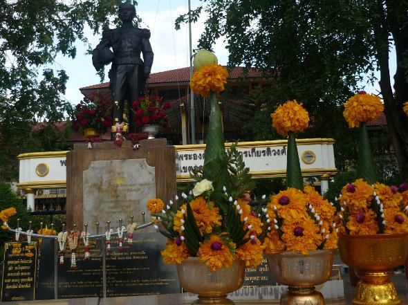 Statue of Prince of Chumphon in Bangkok