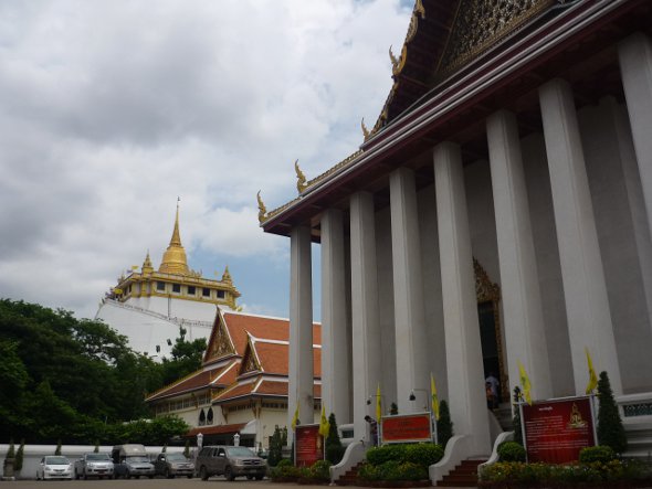 Wat Saket with the Golden Mount in the background