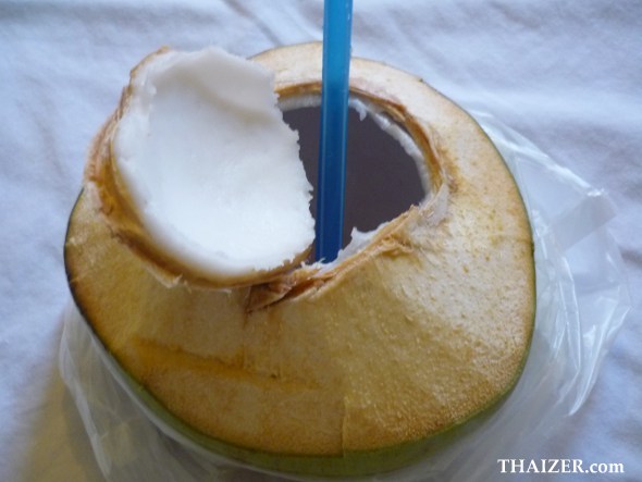 fresh young coconut for sale in Thailand