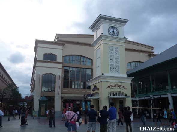 clocktower at Charoenkrung district, Asiatique, Bangkok