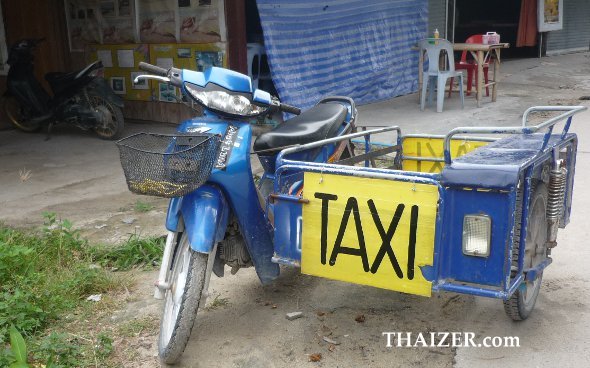 Motorbike taxi on Ko Lipe