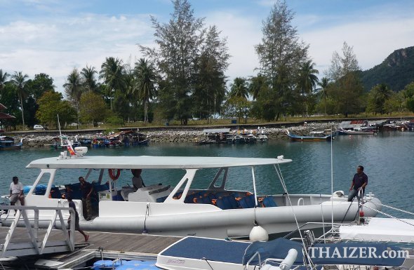 Speedboat from Telaga Harbour Langkawi to Ko Lipe, Thailand