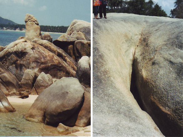 Hin Ta and Hin Yai, Lamai, Ko Samui