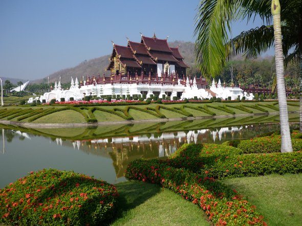 Royal Pavilion at Royal Flora Ratchaphruek, Chiang Mai