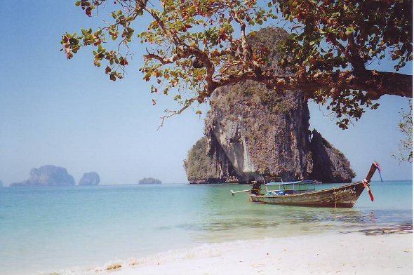 View from Phra Nang Beach, Krabi