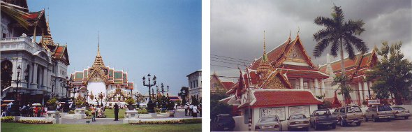 Bangkok, Thailand in the rainy season in September