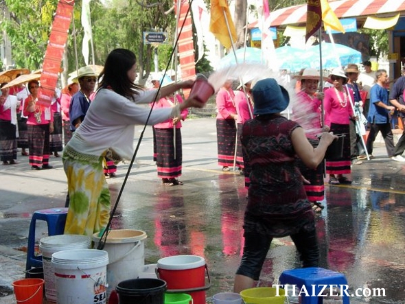 Songkran Water Festival in Thailand