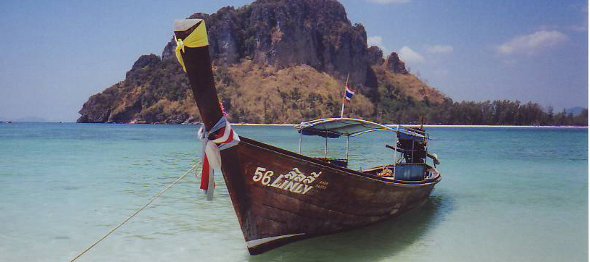 Longtail boat, Krabi, Thailand