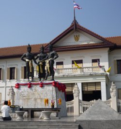 Three Kings Monument, Chiang Mai