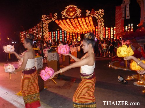 opening ceremony of Yi Peng Festival, Chiang Mai