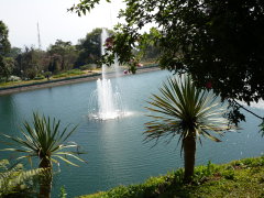 Water reservoir, Bhuping Palace, Chiang Mai