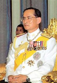 King Bhumibol of Thailand