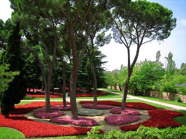 gardens parks grounds spain spanish madrid