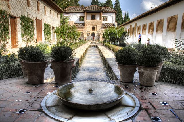 gardens parks grounds spain spanish granada