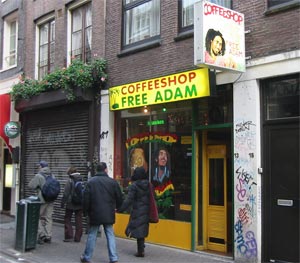 Free Adam coffeeshop