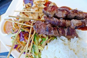 croc and kangaroo skewers dundee's