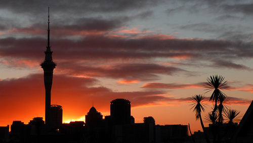 auckland sunrise