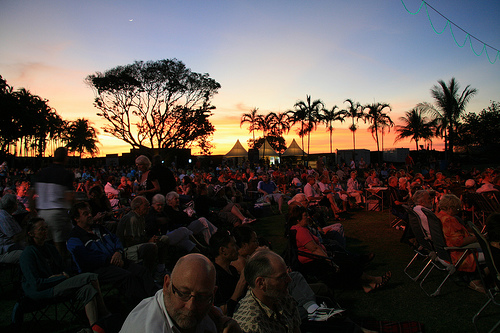 darwin colorful sunset