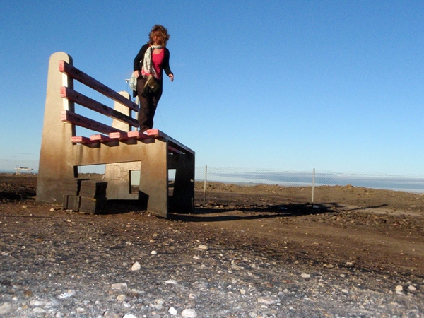 big bench brooke standing broken hill