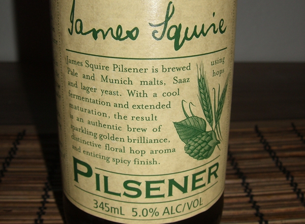 james squire beer pilsener