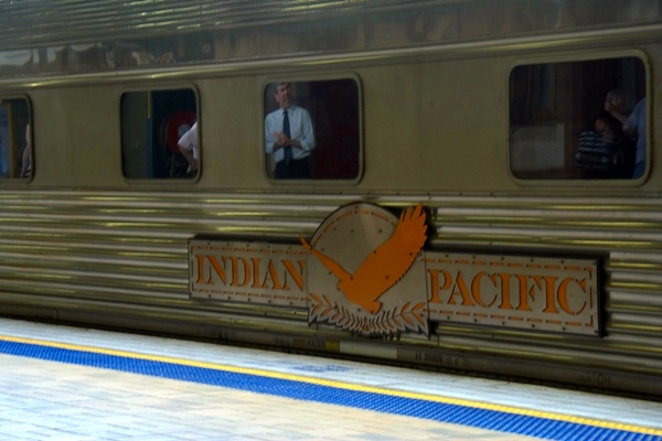 indian pacific train at Sydney