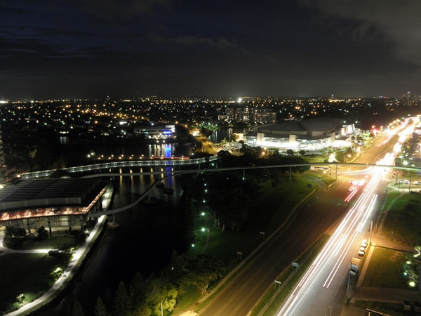 gold coast at night