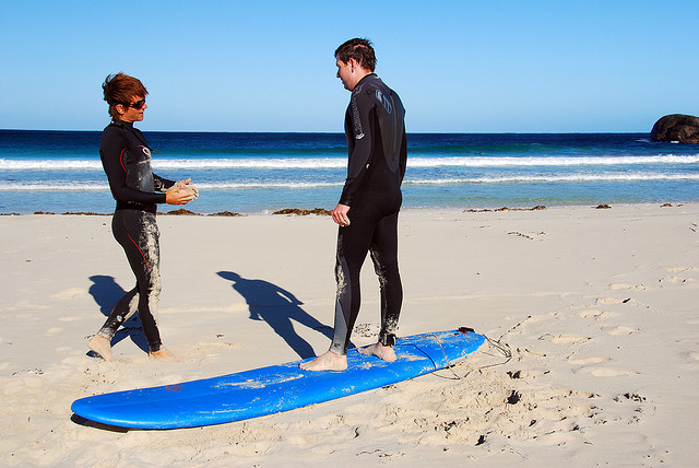 margaret river surfing