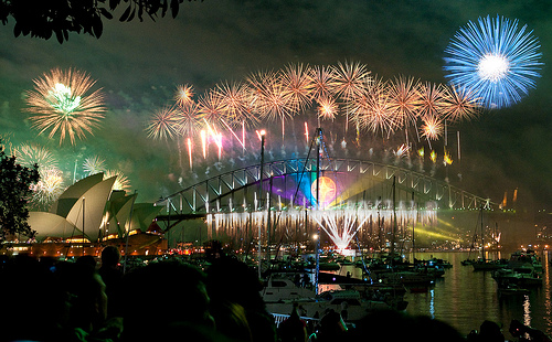 sydney fireworks