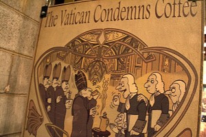 vatican condemns coffee