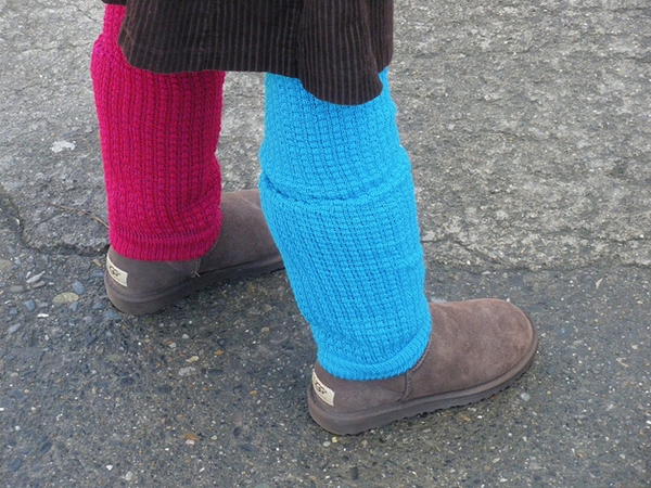 Red and Blue Ugg Boots